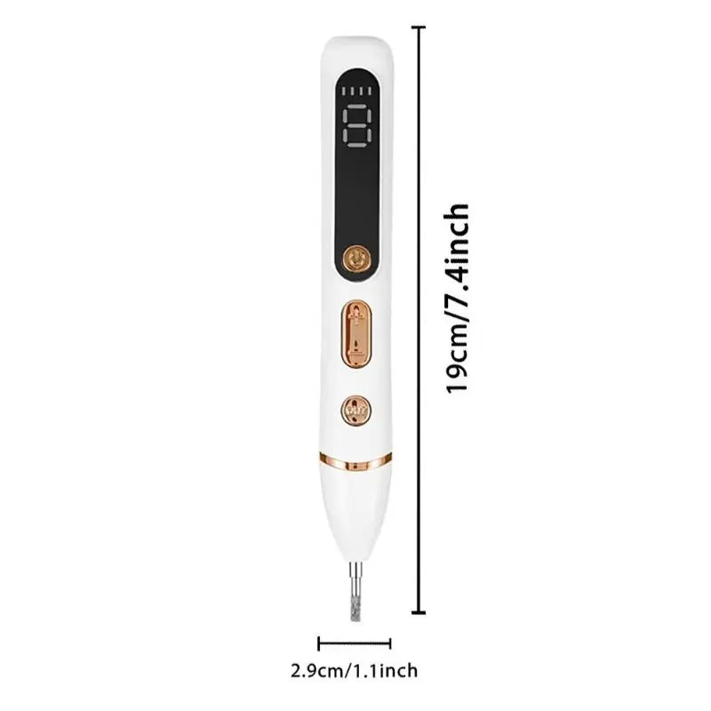 Slimoly™ LCD Beauty Pen - Rejuvenating Facial Massager with Ultrasonic Vibrations for Fine Lines & Circulation - Portable Travel Design
