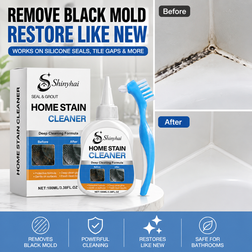 Remove Stubborn Black Mold from Bathroom Silicone Seals
